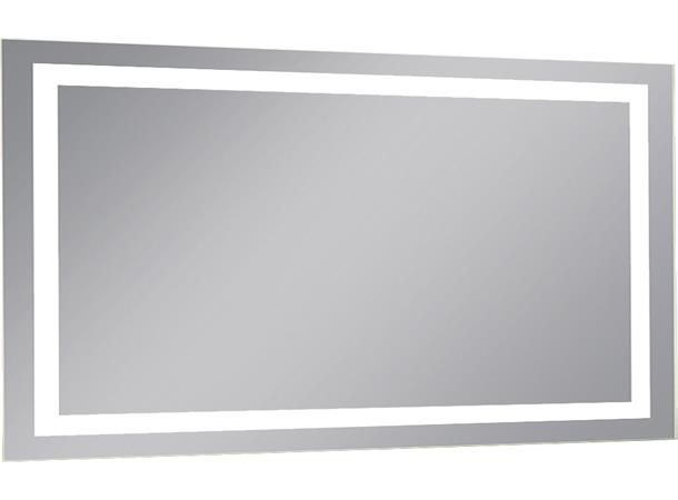 Dentro - Speil m/inv. lysramme 120 cm 