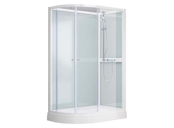 Quick One XL Dusjkabinett 120x80x205cm - Venstre