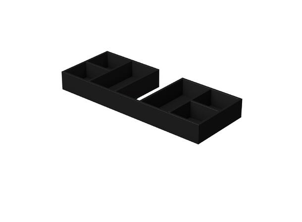 Skuffeinnlegg til Milano 100 cm Øvre skuff med utsparring 