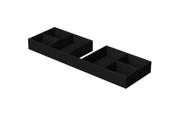 Skuffeinnlegg til Milano 120 cm Øvre skuff med utsparring 