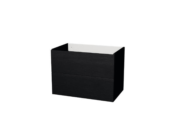 Milano Servantskap 80cm Sort Eik 