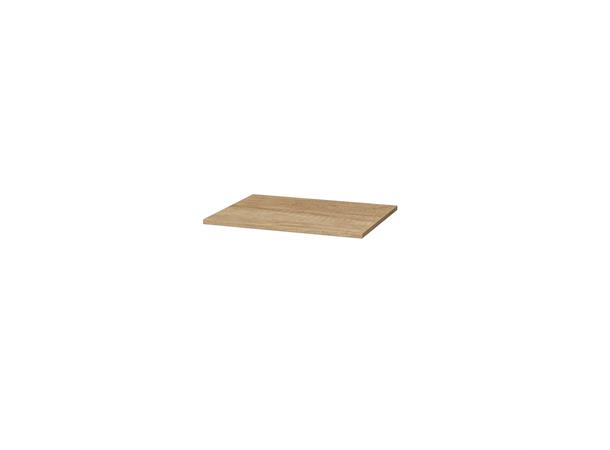Milano topplate 60cm Lys Lønn
