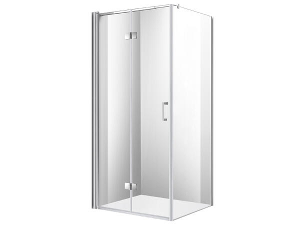 Quick Fastfelt + Leddet dør Krom 