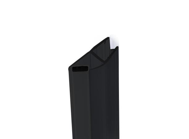 Magnetlist - 193cm (1 stk.) - 8mm Sort - til Quick Fastfelt