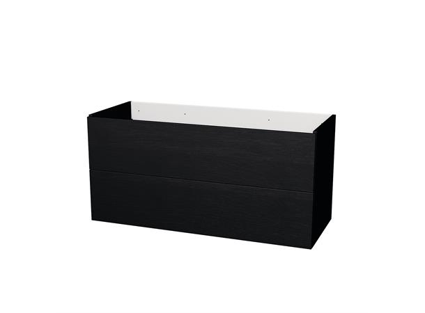 Milano Servantskap 120cm Sort Eik
