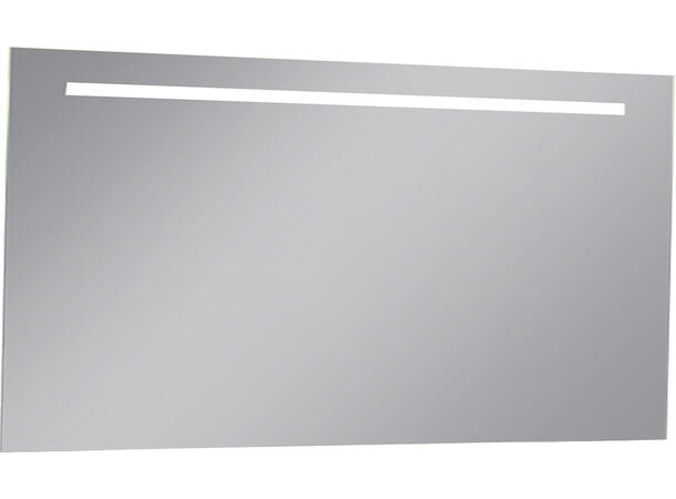 Speil m/integrert lys - 120 cm 