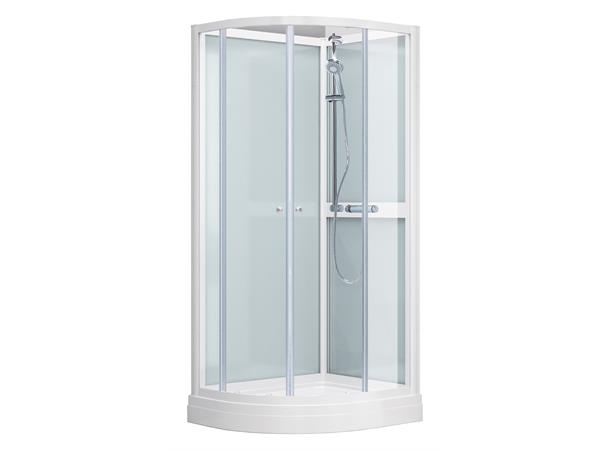 Quick One Dusjkabinett 90x80x205cm - Venstre