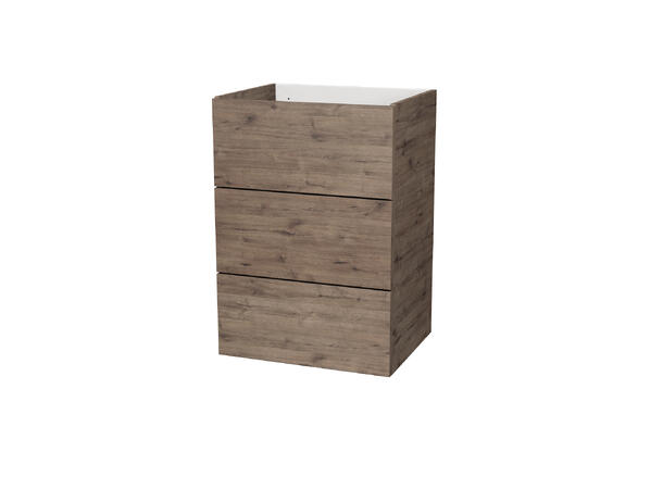 Milano Halvskap 60 cm m/skuffer Wellington Eik (D370) 