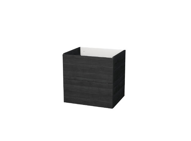 Milano Servantskap 60 cm Eik Antrasitt (840) 
