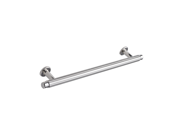 Rille Håndtak - CC = 192 mm Blank/Krom 