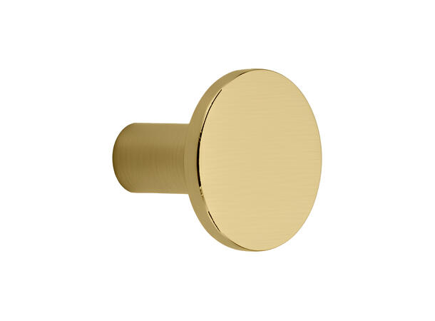 Knott Håndtak - Ø35 mm Børstet Champagne Gull 