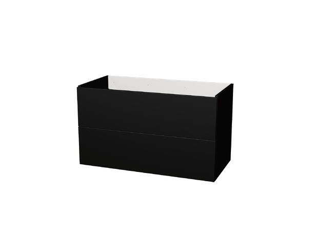 Milano Servantskap 100 cm Sort Matt 