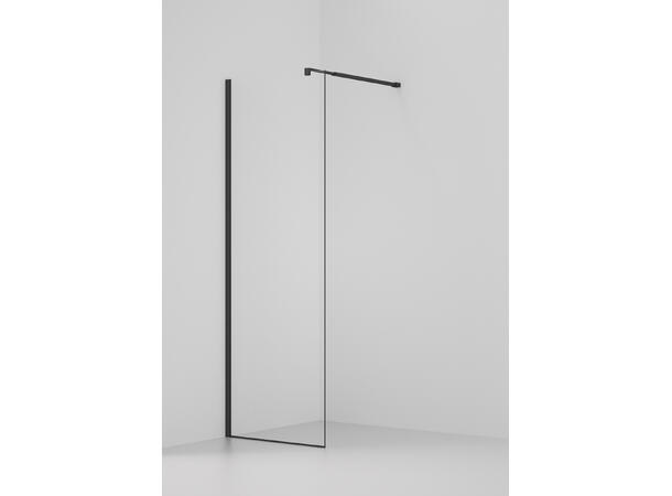 Quick Fastfelt 70 x 198 cm Sort Matt 