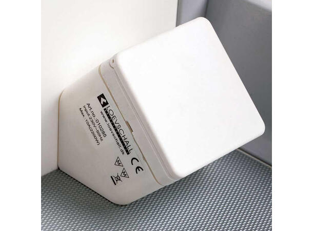 Stikkontakt til skuff - Inkl. kabel 