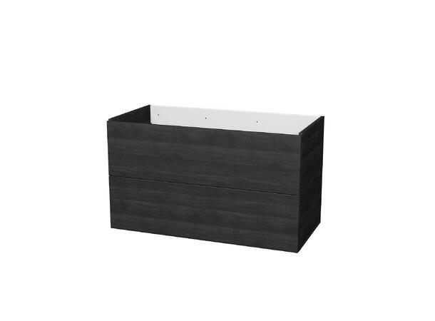 Milano Servantskap 100 cm Eik Antrasitt (840) 
