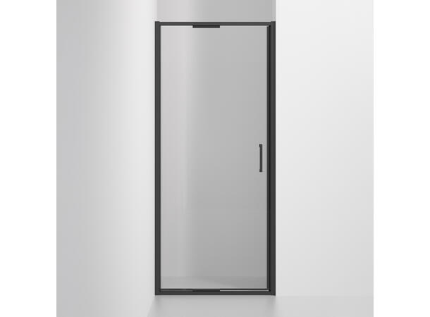 Frame dør 90 cm Sort Matt 