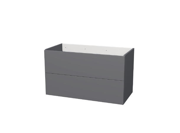 Milano Servantskap 100 cm Gris Plomo Matt 