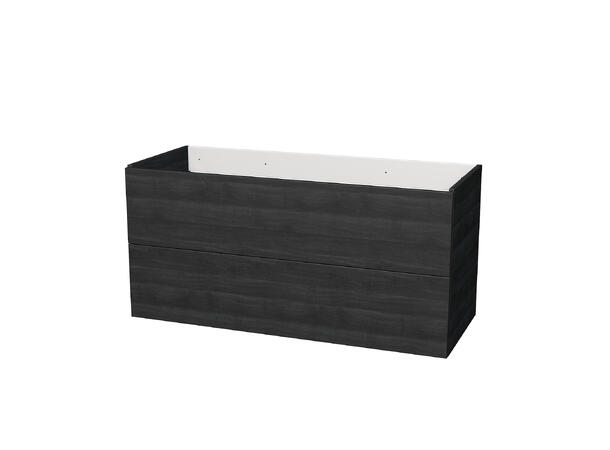 Milano Servantskap 120 cm Venstre Eik Antrasitt (840) 