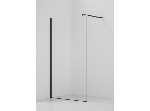 Quick Fastfelt 110 x 198 cm Sort Matt 