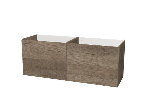 Milano Servantskap 150 cm Dobbel Grå Lønn 