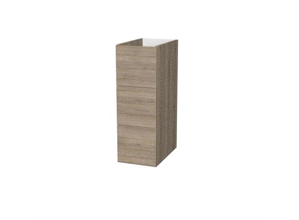 Milano Halvskap 30cm m/skuffer Ask Drivved