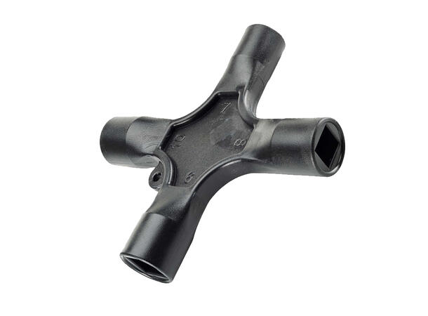 FIRKANTNØKKEL 7-8-9-10 MM TIL UTEKRAN 