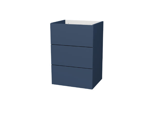 Milano Halvskap 60 cm m/skuffer Azul Indigo Matt 
