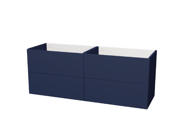 Milano Servantskap 150 cm Dobbel Azul Marino Matt 
