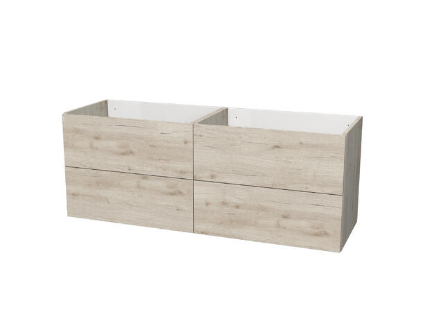 Milano Servantskap 150 cm Dobbel Lønn Drivved (A3136) 