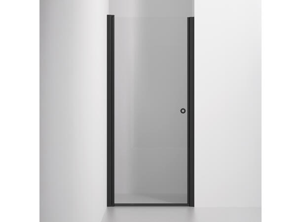 Nisjedør Rett - Sort Matt 71 - 76 cm 