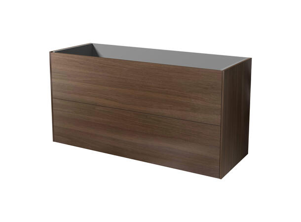 Roma servantskap 120 cm Brun Valnøtt - Flat 