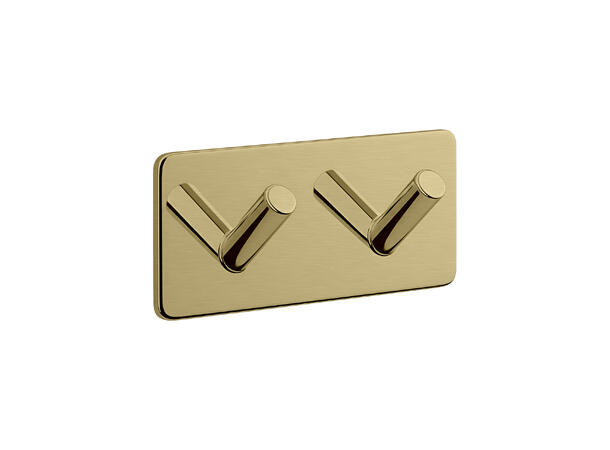 Dobbel krok Børstet Champagne Gull 