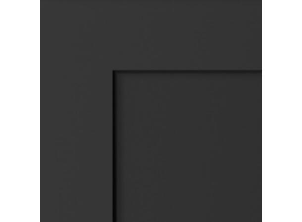 Fargeprøve - Roma Sort Matt - Ramme 