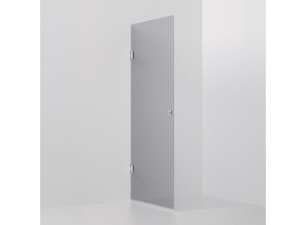 Form dør 90 x 198 cm - Sotet Krom 
