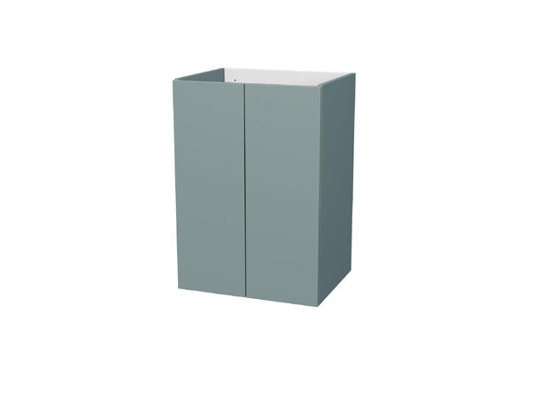 Milano Halvskap 60 cm m/dører Aqua Marino Matt 