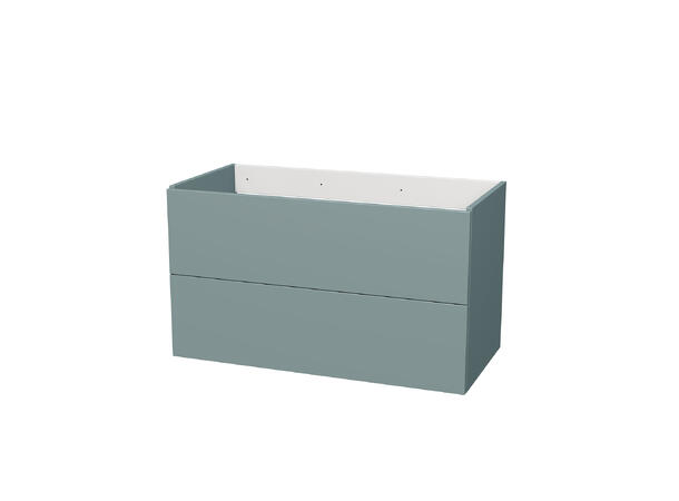 Milano Servantskap 100 cm Aqua Marino Matt 