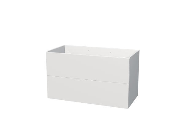 Milano Servantskap 100 cm Hvit Matt 