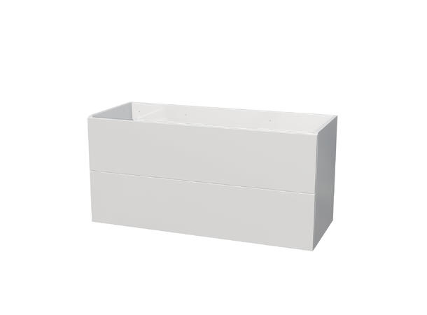 Milano Servantskap 120 cm Hvit Høyglans 