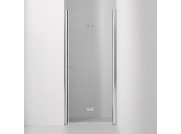 Nisjedør Leddet - Høyre 81 - 86 cm - Krom 