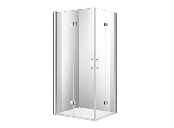 Quick Leddet - Krom 80 x 80 x 195 cm 