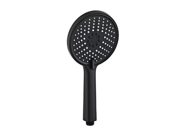 Sora hånddusj - 3 funksjoner Sort Matt 