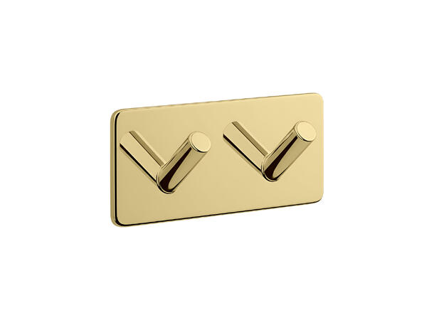 Dobbel krok Polert Champagne Gull 