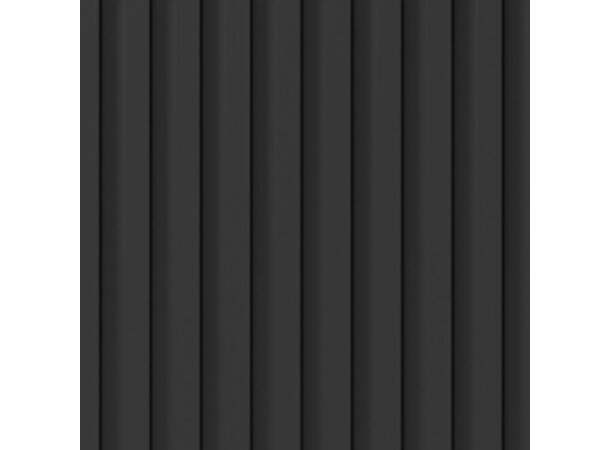 Fargeprøve - Roma Sort Matt - Spile 