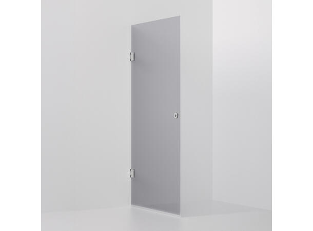 Form dør 100 x 198 cm - Sotet Krom 