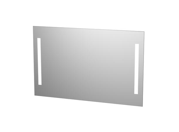 Gemello - Speil m/sidelys og stikk 120 cm 