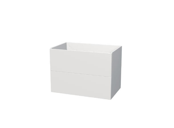 Milano Servantskap 80 cm Hvit Matt 