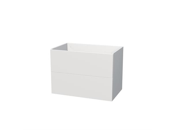 Milano Servantskap 80cm Hvit Matt