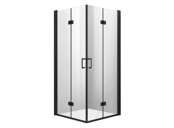 Quick Leddet - Sort Matt 70 x 70 x 195 cm 