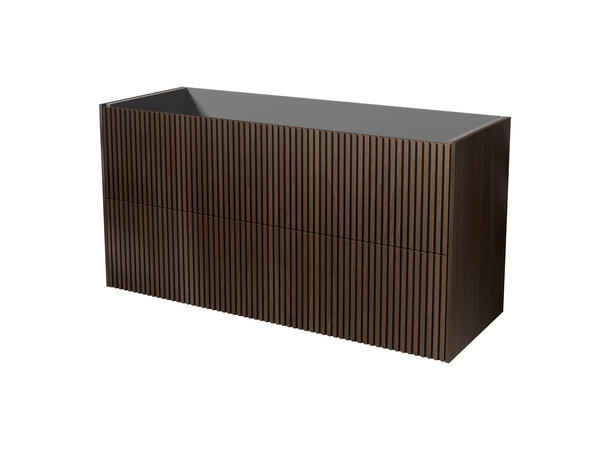 Roma servantskap 120 cm Brun Valnøtt - Spiler 