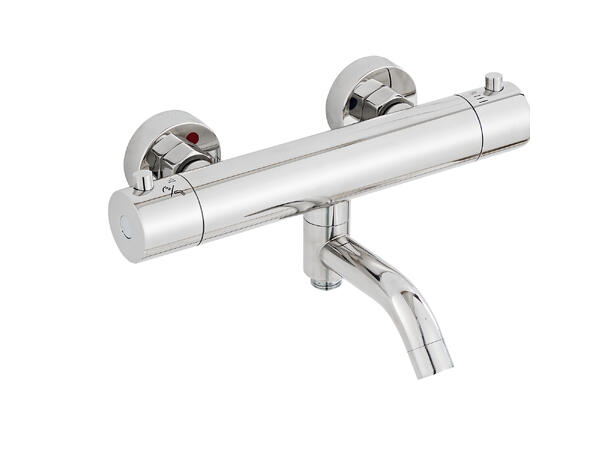 Sora badekartermostat Polert (Krom) 